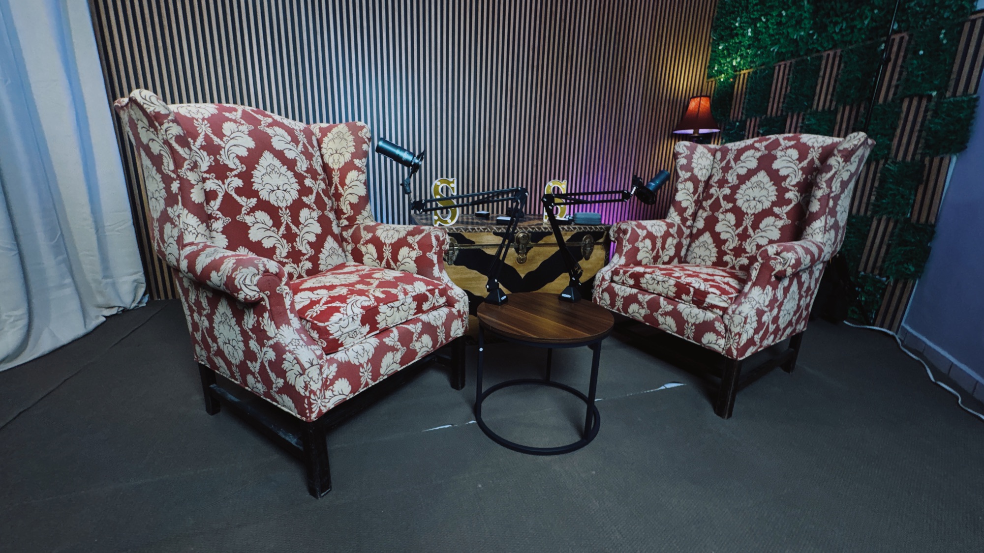 Estudio de podcast